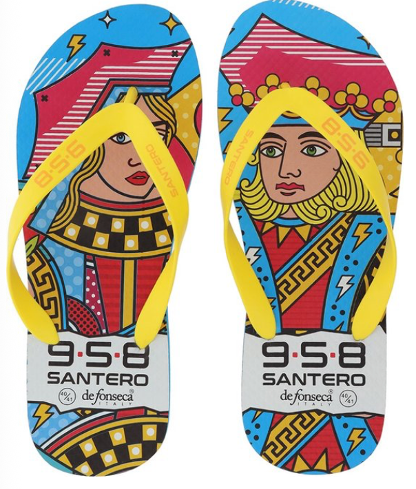 958 Santero Slippers - Rimini Carte